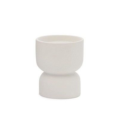 Form 6 Oz White Matte Hourglass - Tobacco Flower