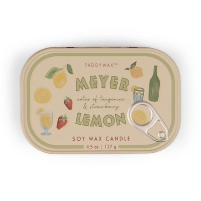 Bistro 4.5 Oz Printed Tin -Meyer Lemon (Candle)