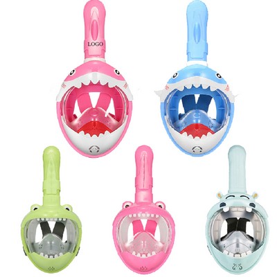 Full Face Snorkel Mask For Kids
