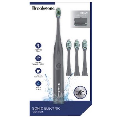 Health Beauty & Fitness Brookstone Sonic Electric Toothbrush