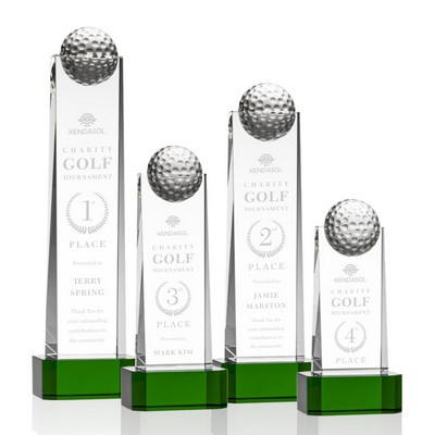 Dunbar Golf Award on Base - Green