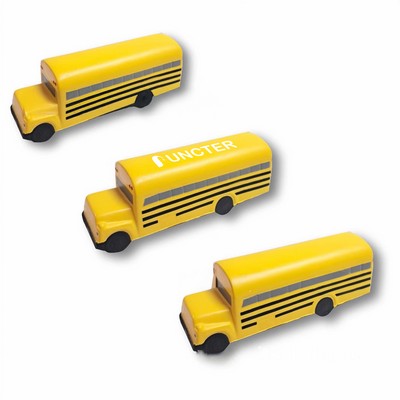 Large School Bus Model Decompression Ball Decompression Toy