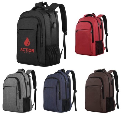 Business Backpack&USB Charging Port