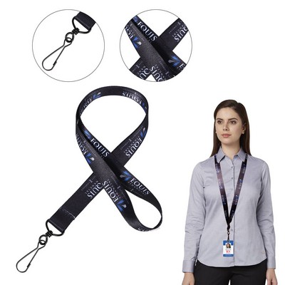 Meeting Lanyard w/ Swivel J Hook