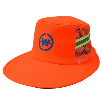 Reflective Safety Mesh Hat