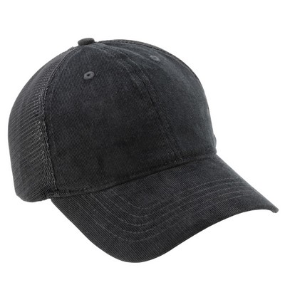 Infinity Corduroy Meshback Hat (Embroidered)