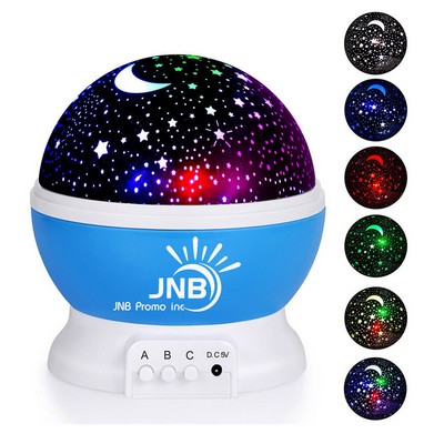 Colorful Dreamy Starry Sky Projector Desk Lamp