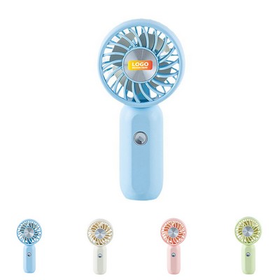 Portable Rechargeable Handheld Mini Fans with 3 Speed