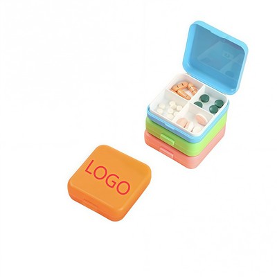 Portable Pill Storage Containers