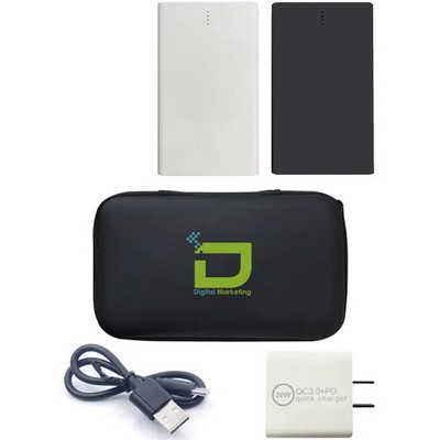 20w Wall Charger and 2500 mAH Power Bank Set