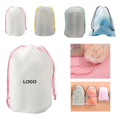 Transparent Drawstring Bag