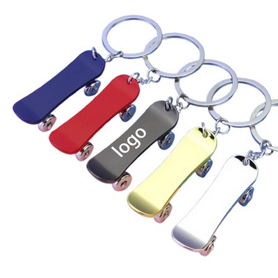 Skateboard Keychain
