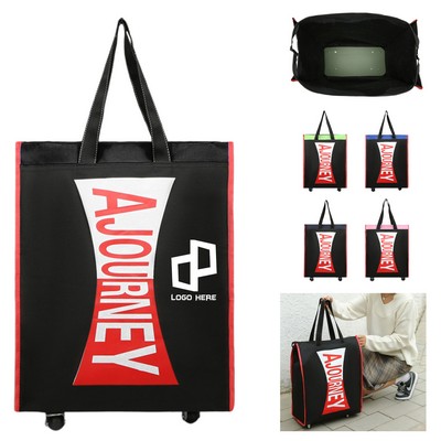 Large Capacity Wheeled Tote Bag