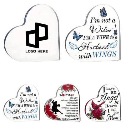 Acrylic Heart Ornament