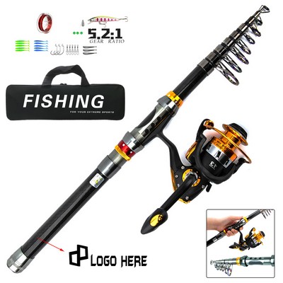 106.30" Carbon Luya Pole Luxury Set
