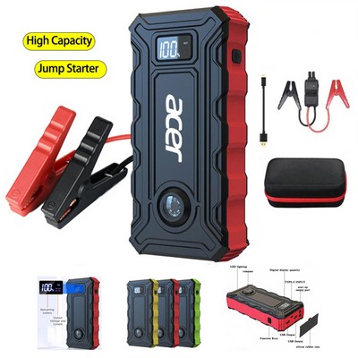 12V Multi-function Car Jump Starter With Smart Clamp 29800mwh