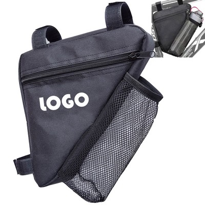Oxford Bike Front Frame Triangle Bag Storage Kettle Bag