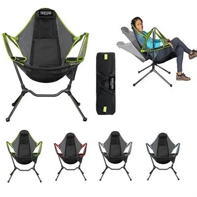 Foldable Outdoor Camping Rocking Chair for Ultimate Comfort
