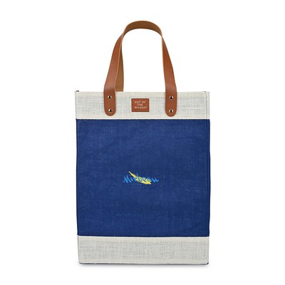 Out of the Woods® Jute Tall Tote - Navy Blue