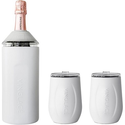 (Color:White) Wine Gift Set