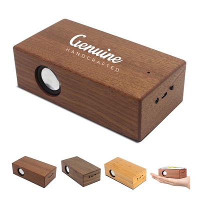 Portable Wooden Speaker