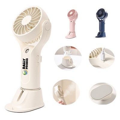 Desktop Mini Handheld Humidifying Misting Fan