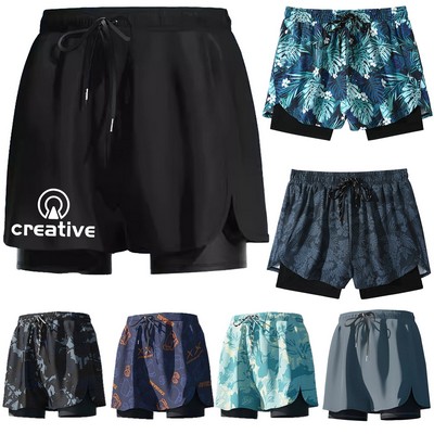 Custom Beach Swimming Trunks