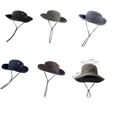 Quick Drying Waterproof Bucket Fisherman Sun Hats