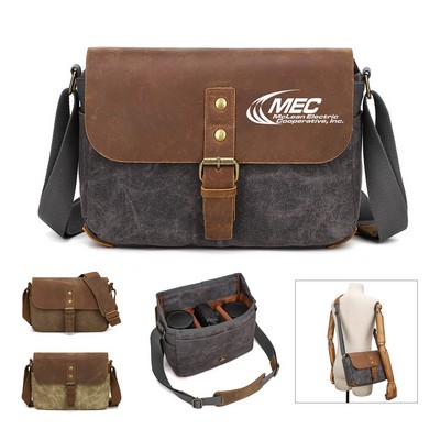 Waterproof Canvas Camera Bag