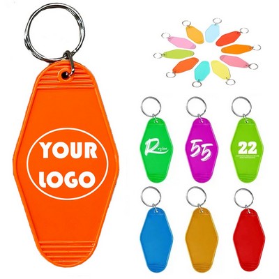 Custom Plastic Hotel Keychain