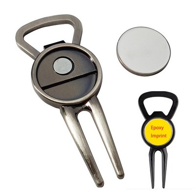 Bottle Opener Divot Repair Tool