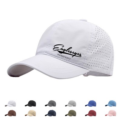 Quick-drying Mesh Back Baseball Cap