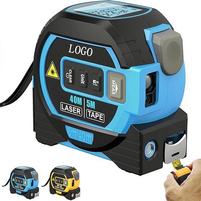 Almighty Ruler 3-in-1 Laser Measuring Tape With LCD Display