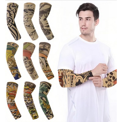 Fingerless Cooling Arm Sleeves Tattoo Sleeves