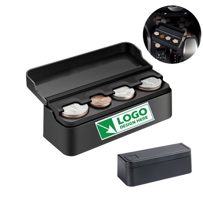 Auto Dash-Mounted Coin Holder