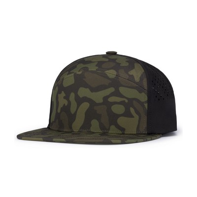 Pacific Headwear Perforated 6-Panel Arch Cap