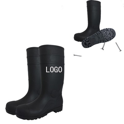 Resistant Outdoor Labor Protection High Tube Rain Shoes