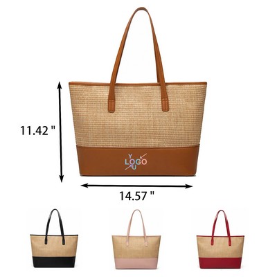 Woven Beach Tote