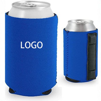 Neoprene Can Cooler Sleeve w/Magnetic 4.7"x3.7"