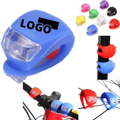 Waterproof Bicycle Silicone LED light Included Batteries