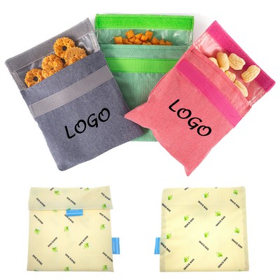 Reusable Eco Snack Bag Sandwich Bag Food Pouch