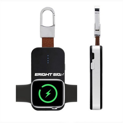 Portable Wireless Watch Charger with Keyring
