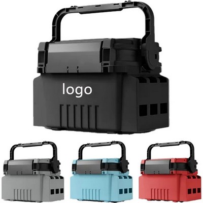 Fishing Tackle Box with Handle