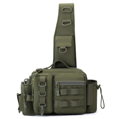 Functional Scratch-Proof Fishing Tackle Bag