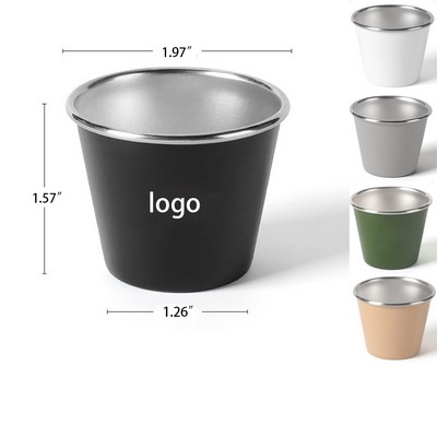 1.69oz 304 Stainless Steel Small Shot Glass