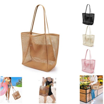 Mesh Beach Tote Bag