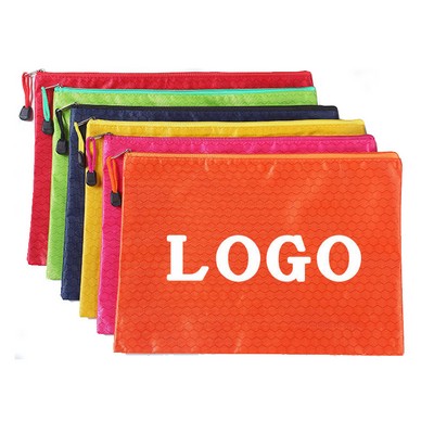 Waterproof Zipper File Bags