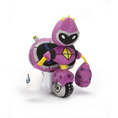 Custom Pink Robot Stuffed Toy