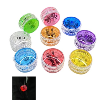 Full Color Custom Light Up Yo-Yo Ball/ Flashing Toy For Kids