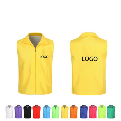 Volunteer Work Uniform Supermarket Vest